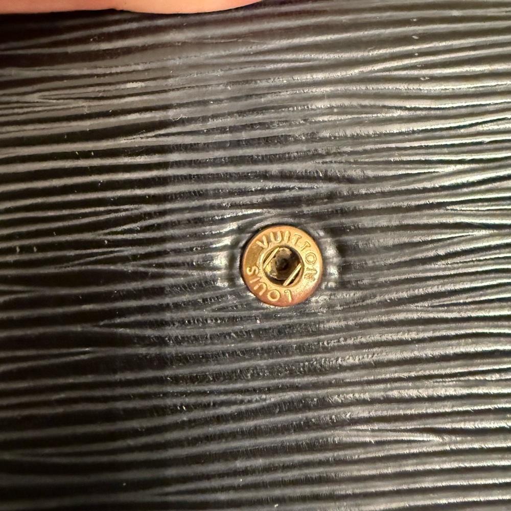 Authentic Louis Vuitton Continental Viennois Epi Long Wallet Black Purse - Picture 14 of 14